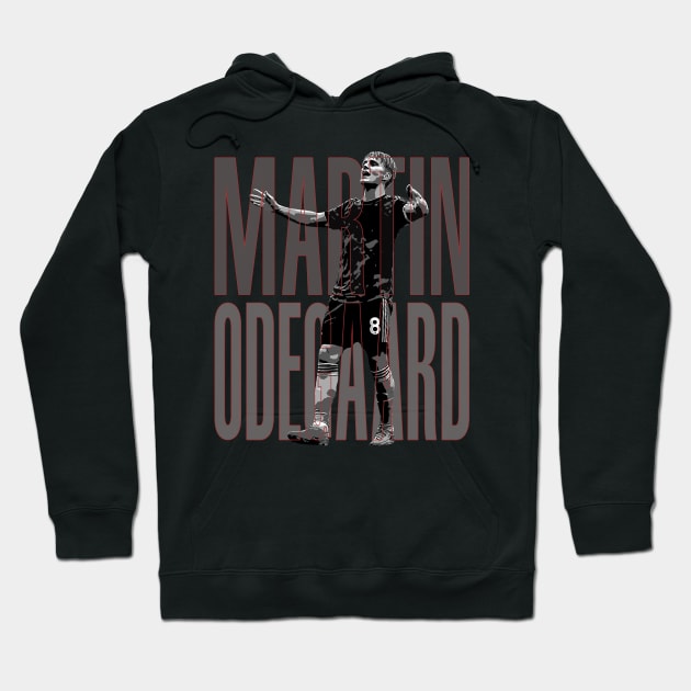 Martin Odegaard Hoodie by StoneSoccer